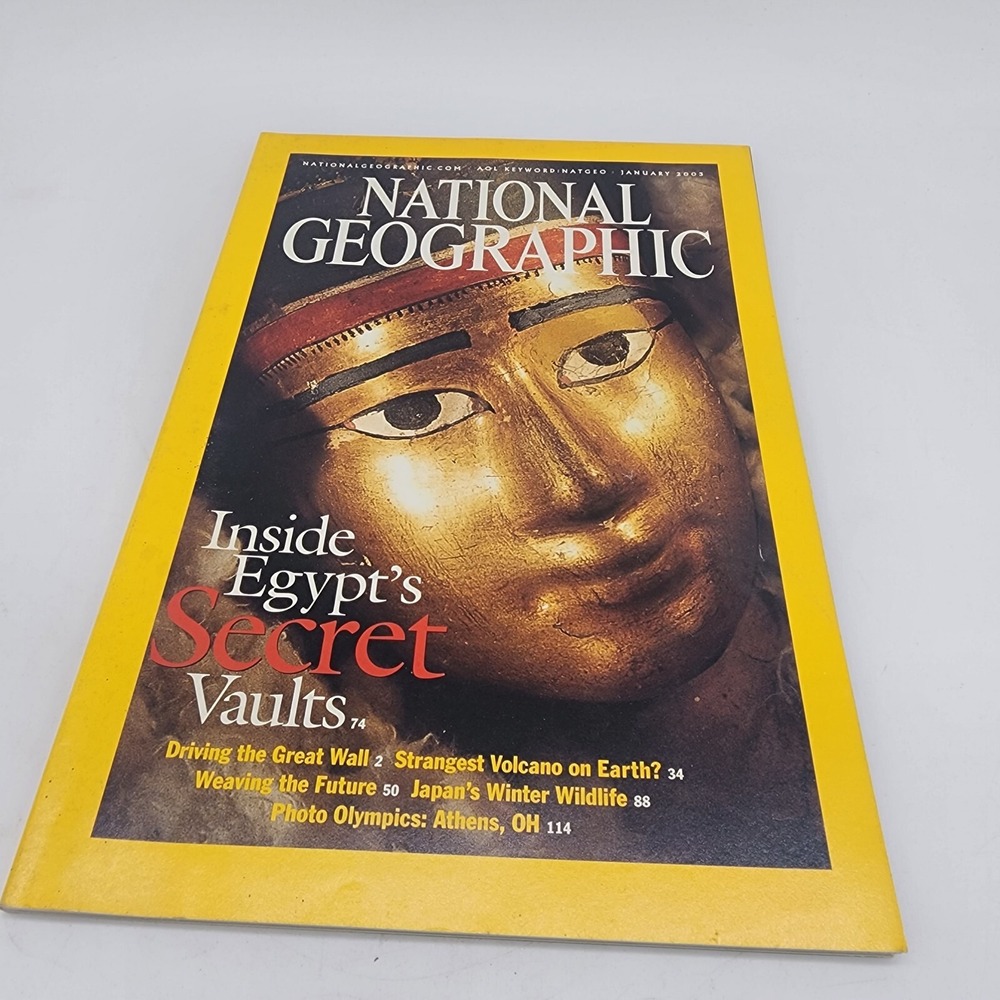 National Geographic Magazine January 2003 No Insert